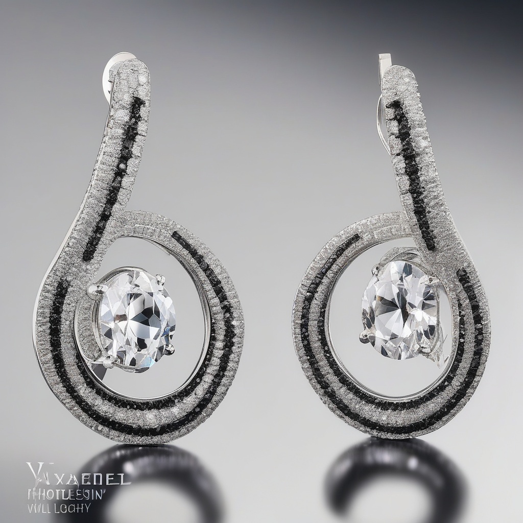 Boucles d'Oreilles Halo Minuit