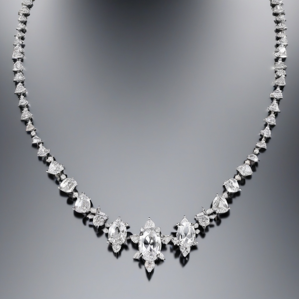 Collier Cascade Céleste en Diamants