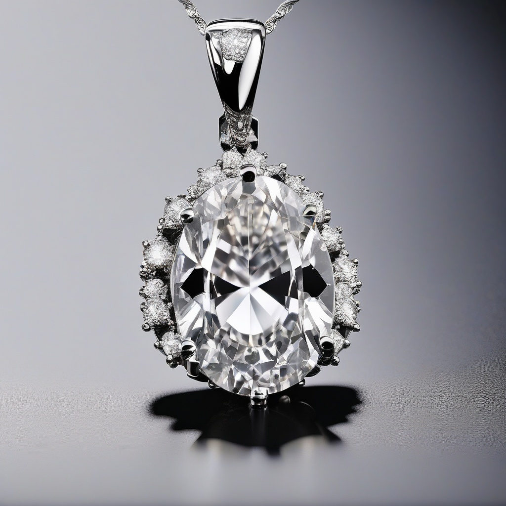 Pendentif Diamant Givre Céleste