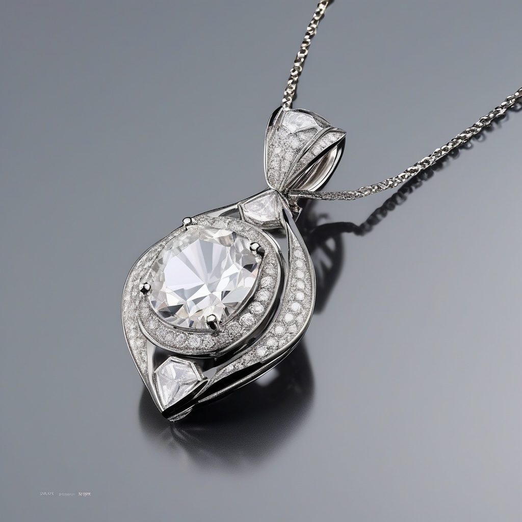 Collier Diamant Céleste