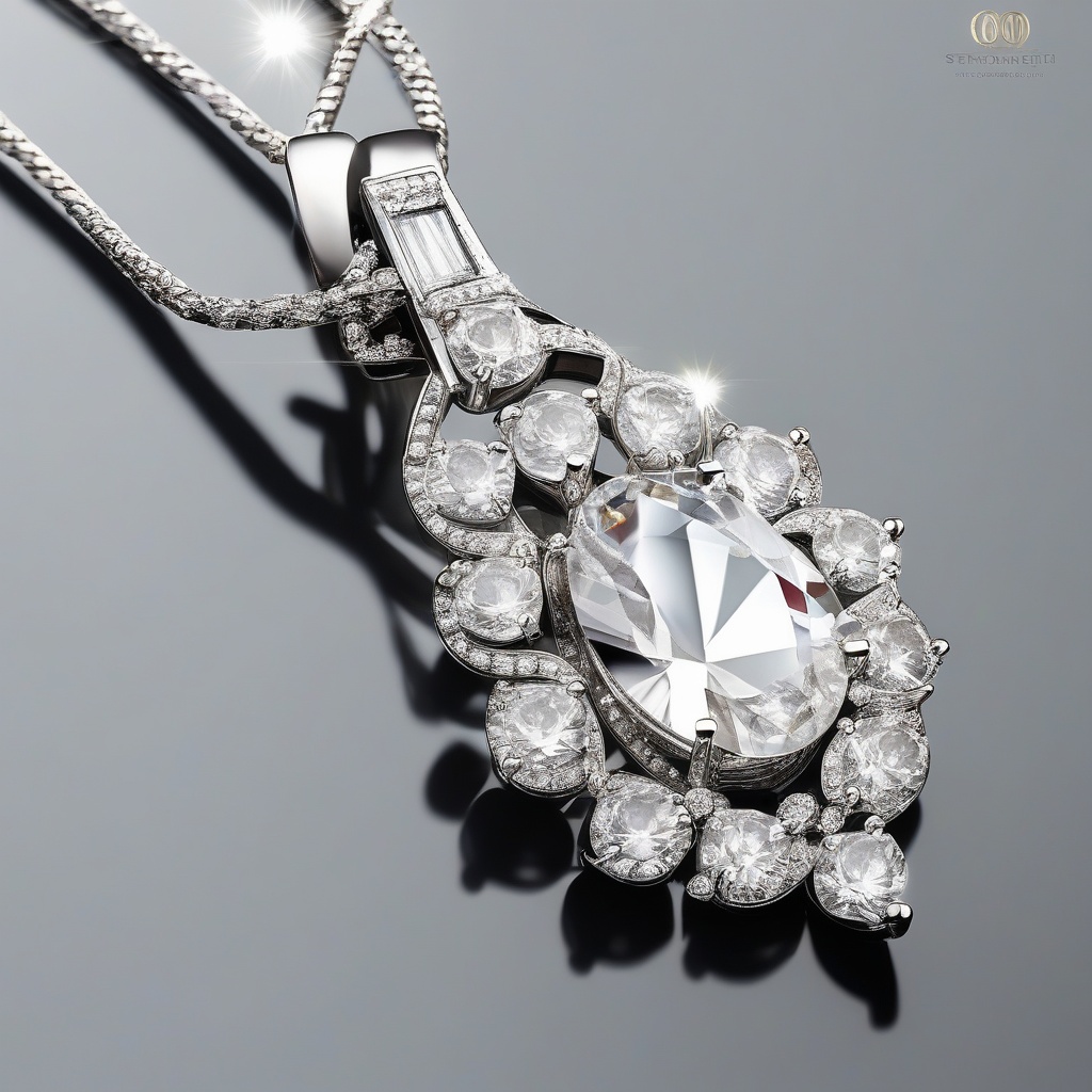 Pendentif Diamant Amour Éternel