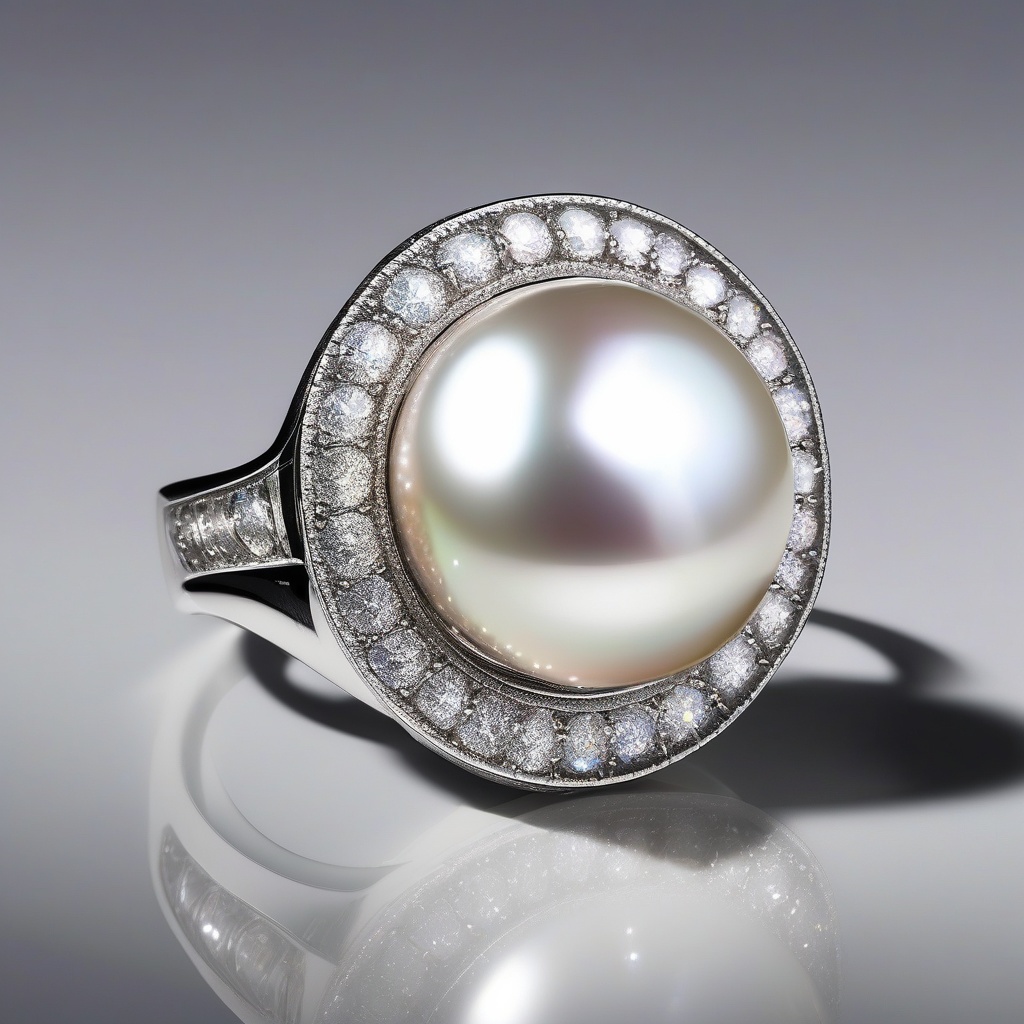 Bague Perle Royale Diamant