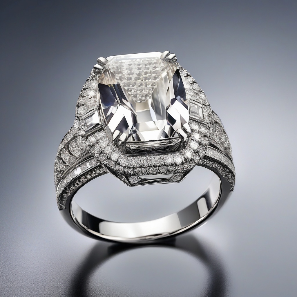 Bague Diamant Givre Azur