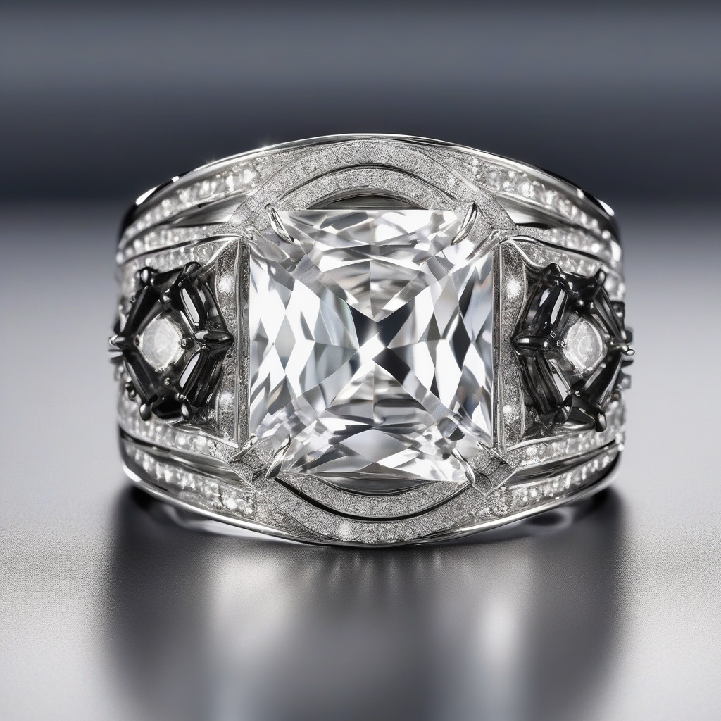 Bague Étoile Azur Diamant