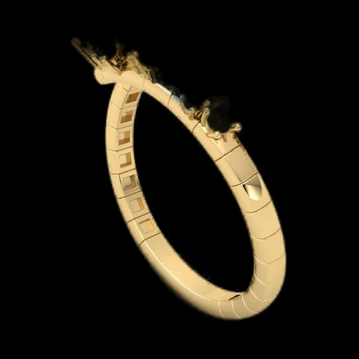 Bague Diamant Couronne Céleste