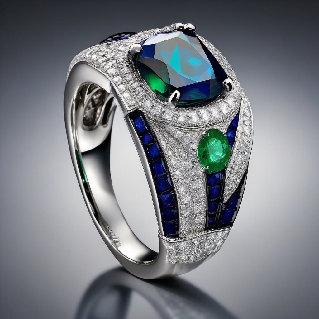 Bague Fleur Méditerranéenne