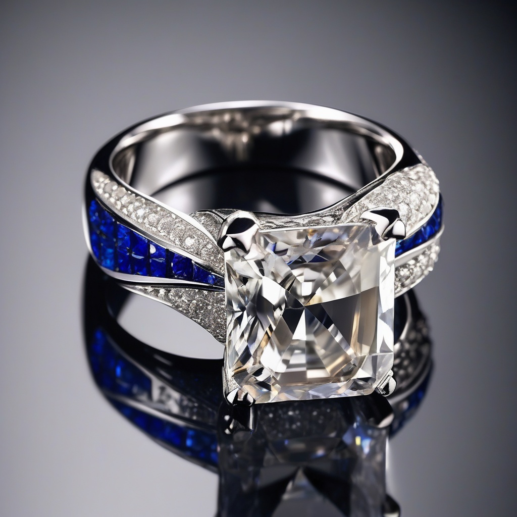 Bague Fleur de Saphir