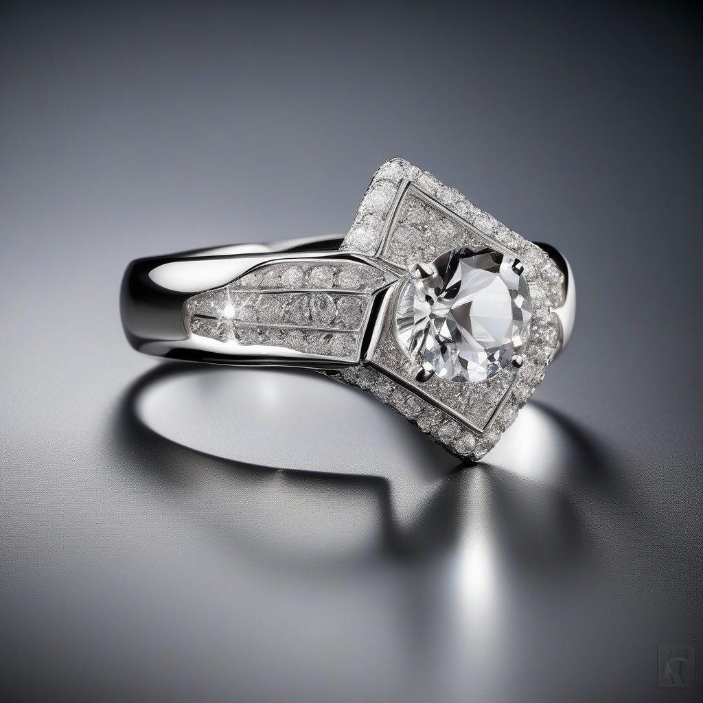 Bague Diamant Fleur de Cristal