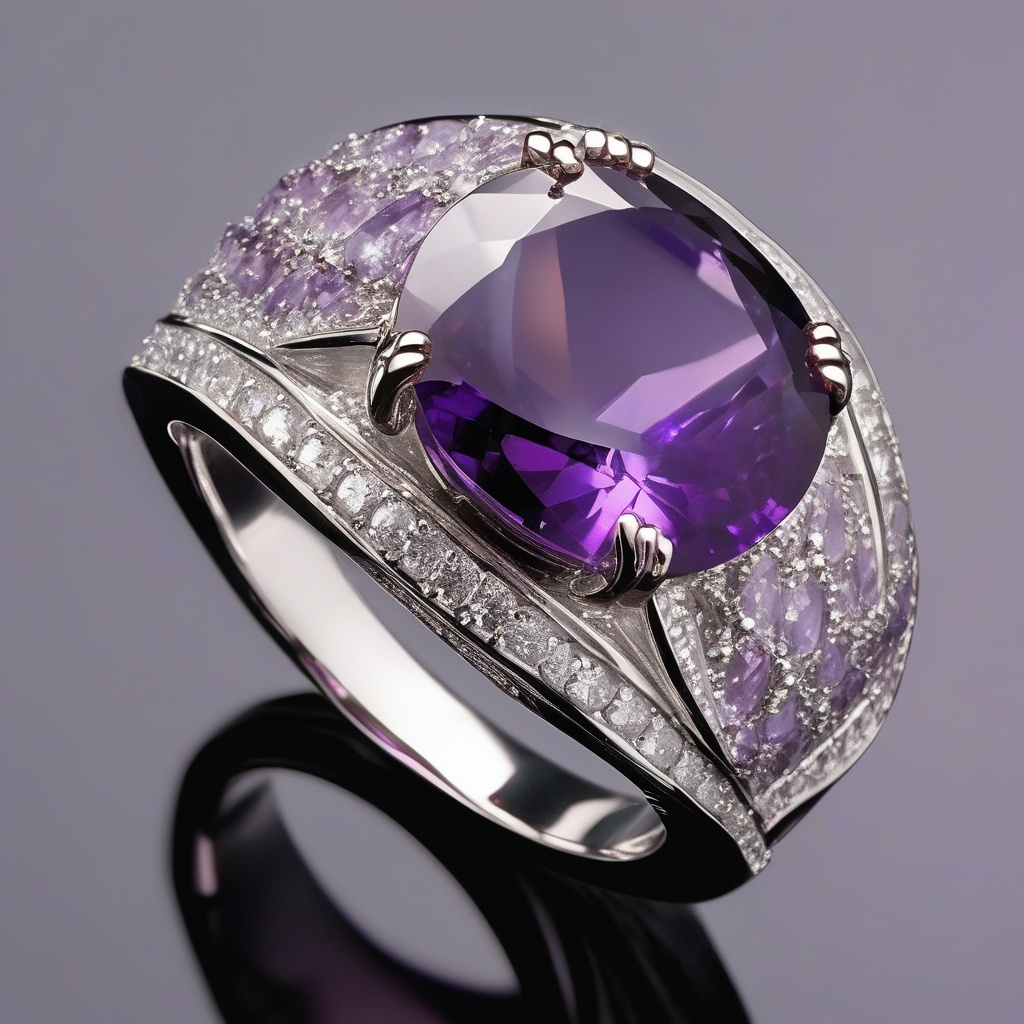 Bague Améthyste Royale Diamant
