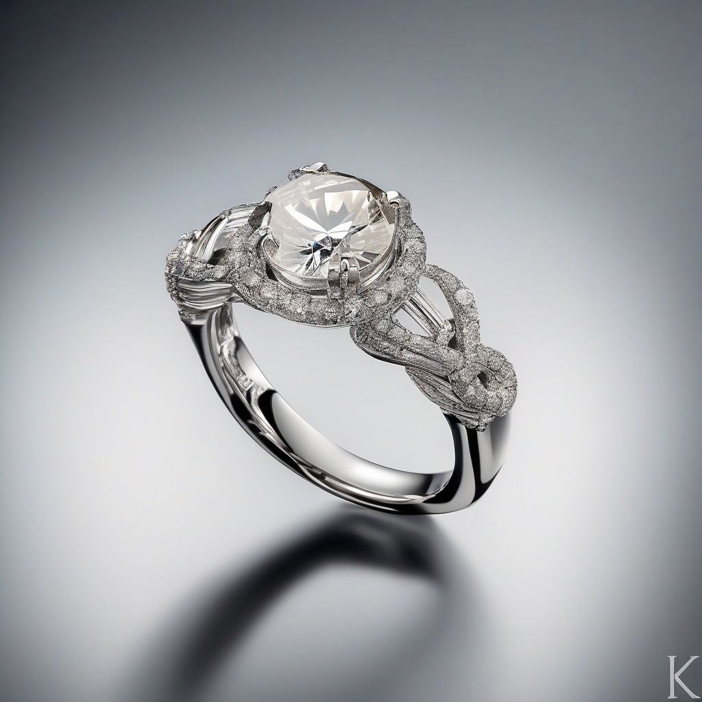 Bague Auréole Brillante