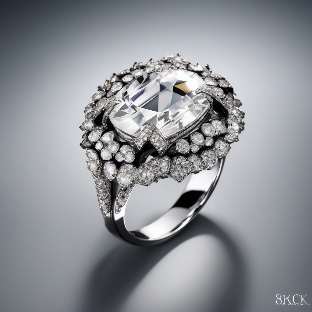 Bague Diamant Éclipse de Minuit