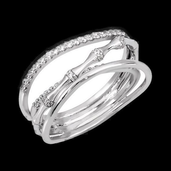 Bague Spirale Céleste Diamant