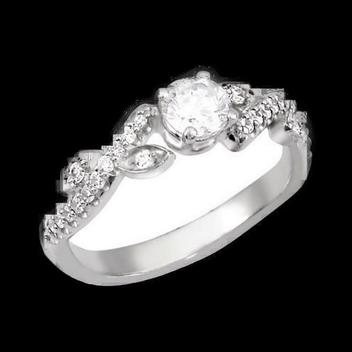 Bague Torsadée Diamant Céleste