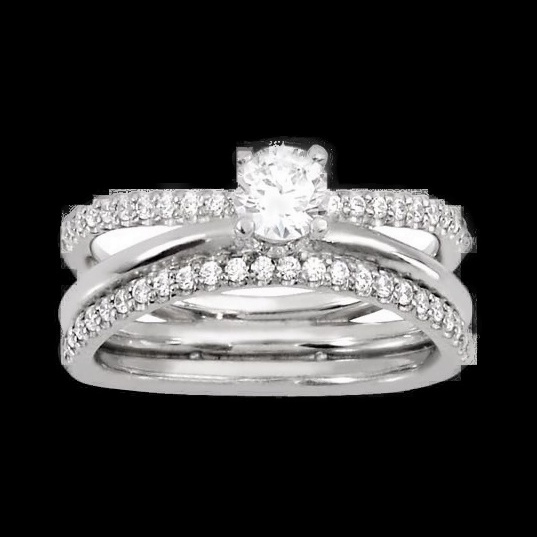 Bague Solitaire Diamant Infini