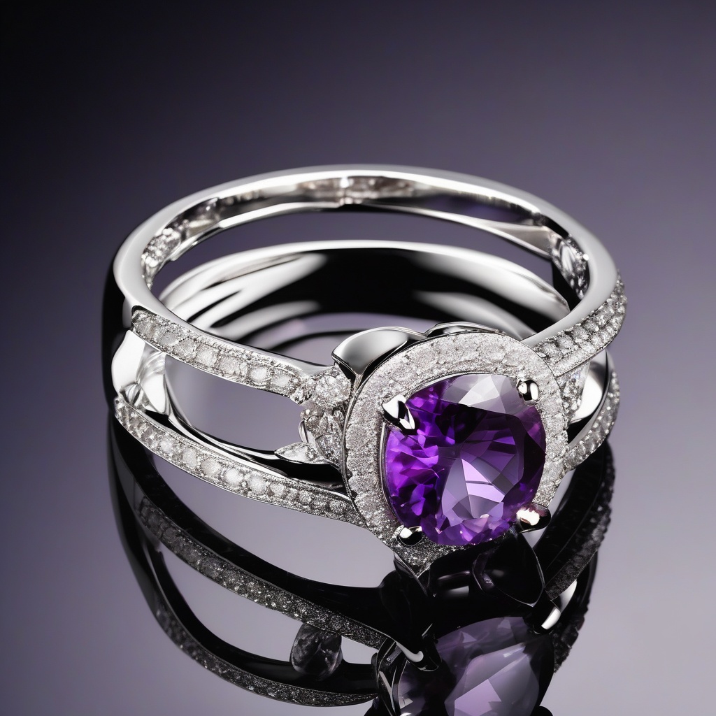 Bague Améthyste Royale Diamant