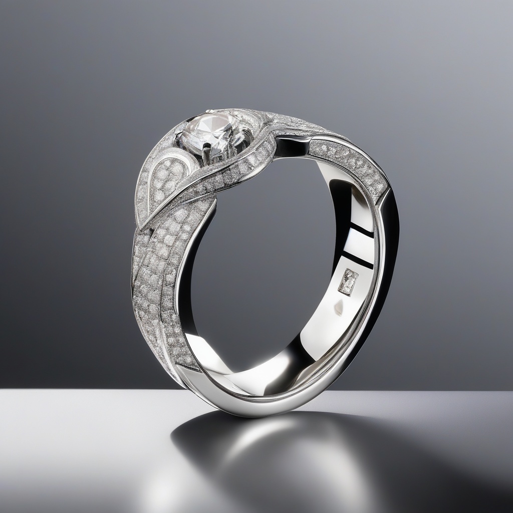 Bague Diamant Vague Céleste